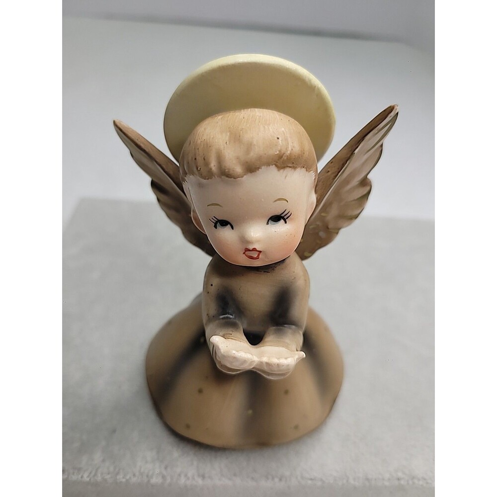 Vintage NAPCO  Angel Figurine Halo Wings Japan C3258A 1958